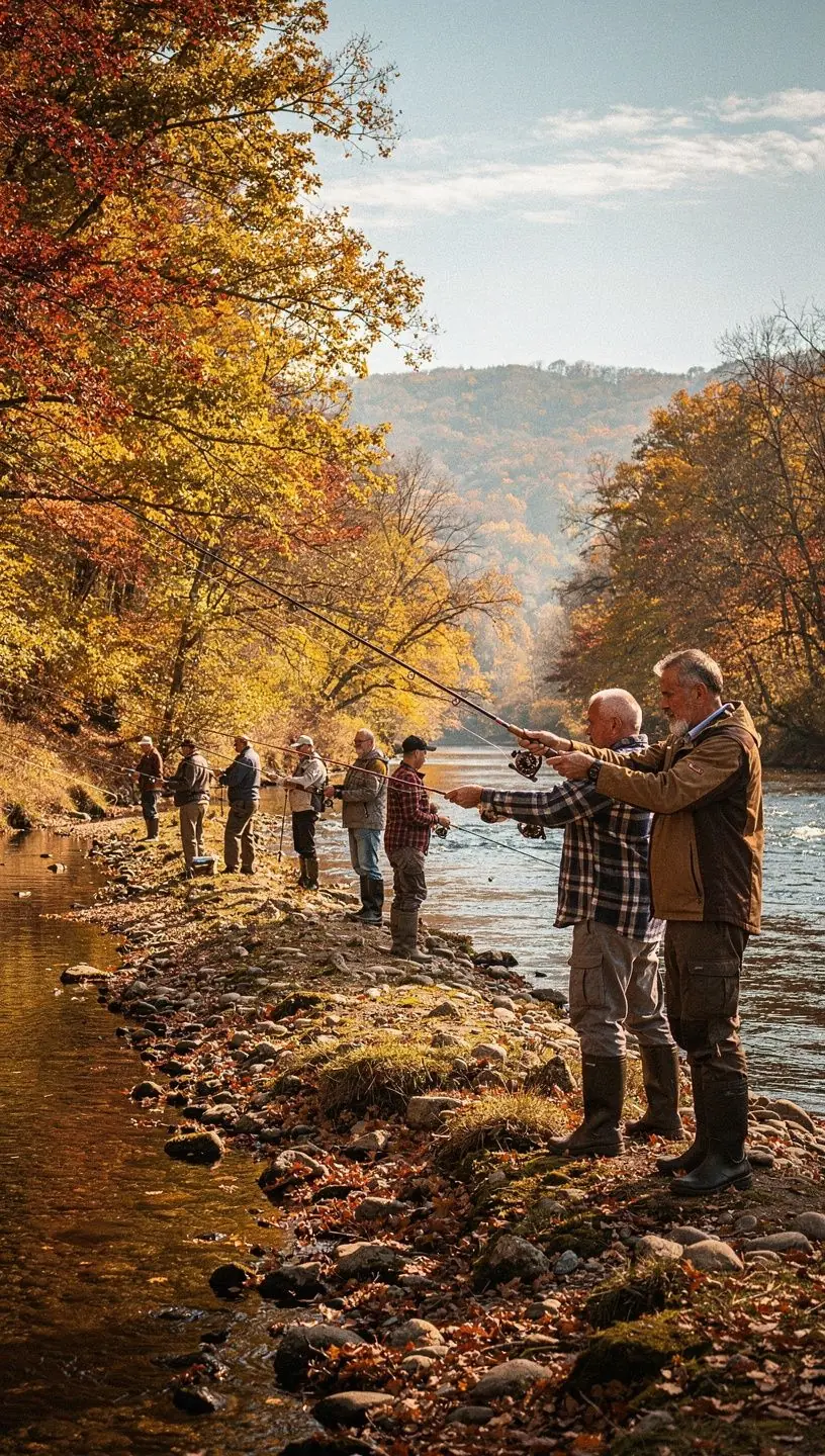 Halászati helyszínek, ahol a horgászok különböző módszereket alkalmaznak a sikeres fogás érdekében.