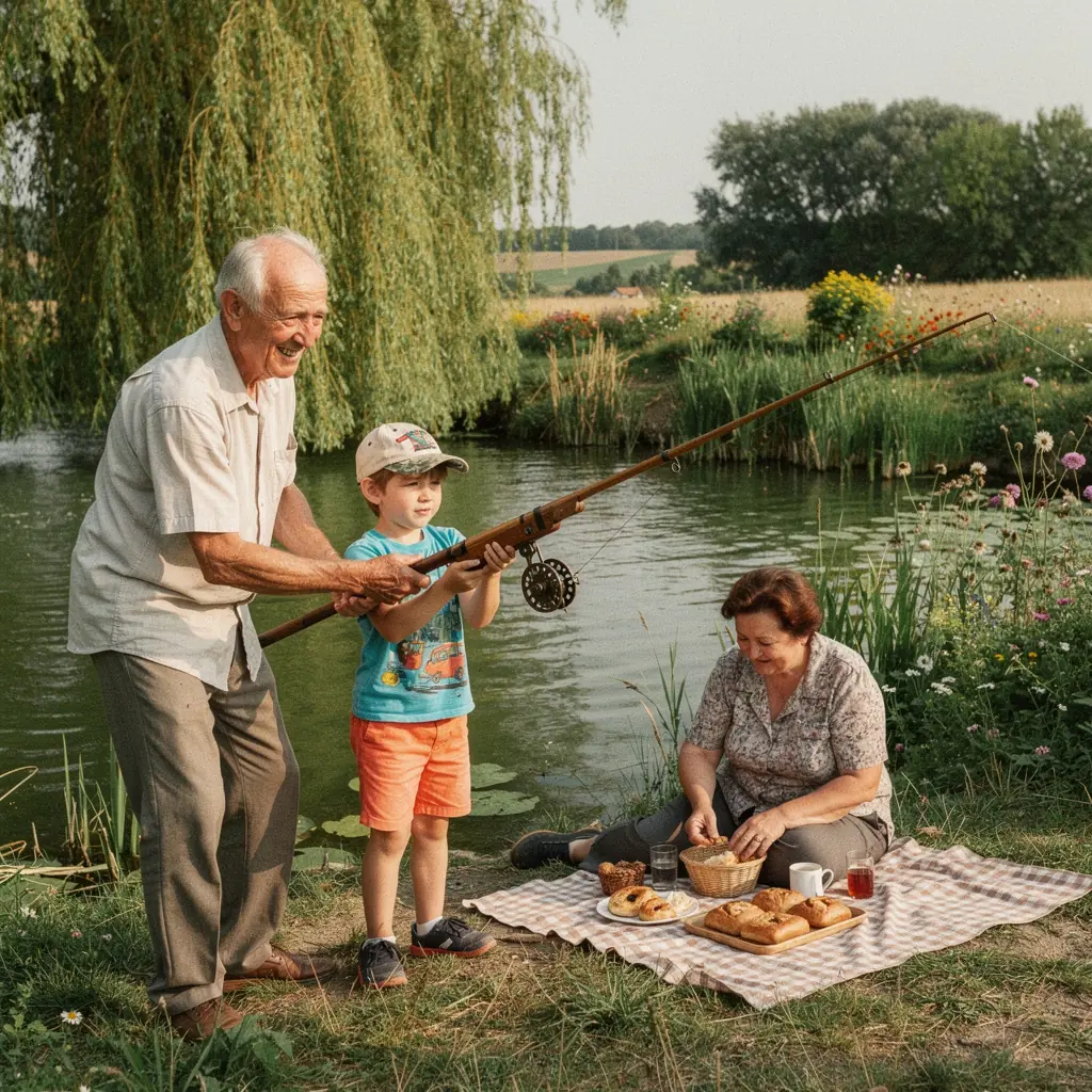 Online horgászképzés, amely során a tanulók megtanulják a horgászat alapjait és fortélyait.