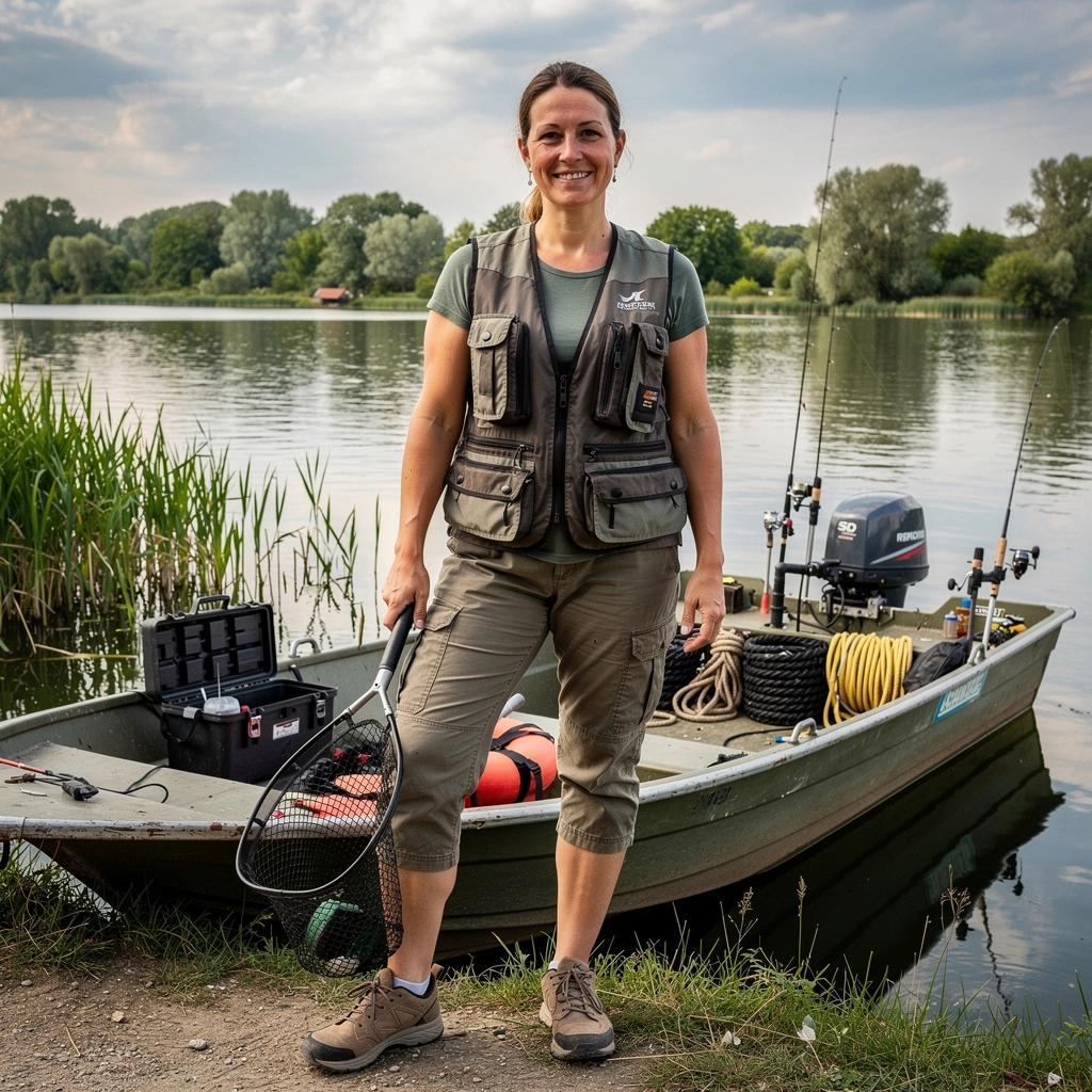 Tavak és folyók térképe, amely segít a horgászoknak a legjobb helyek megtalálásában.